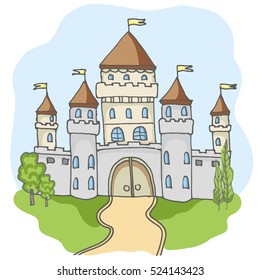 Castle Clipart High Res Stock Images Shutterstock