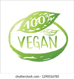 Hand drawn doodle eco set - vegan 