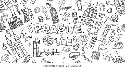 hand drawn doodle elements, Christmas.cartoon icon set 