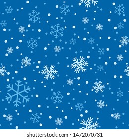 animated snowflakes background