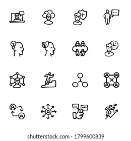 Hand drawn Doodle icons vectors 