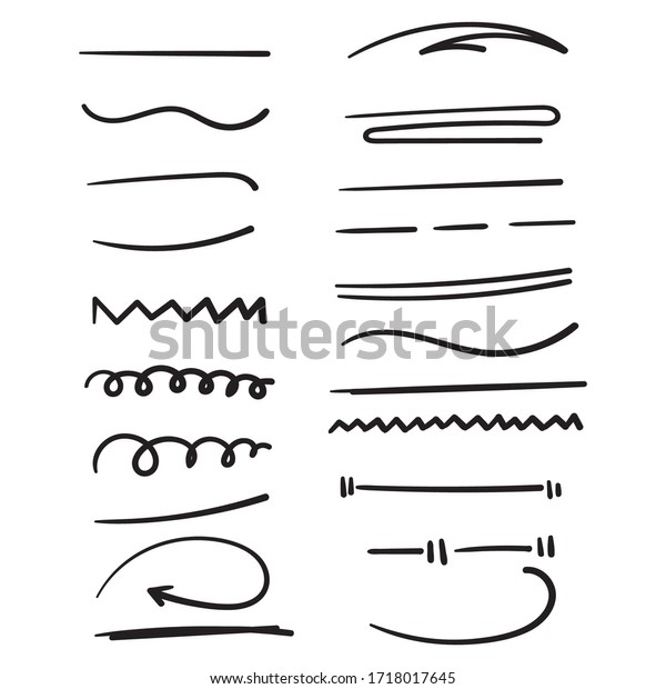 hand drawn doodle line art collection element\
illustration doodle\
vector