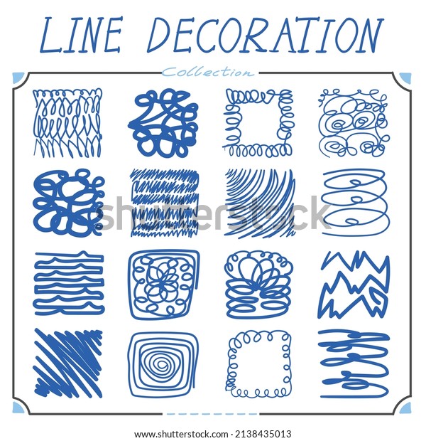 hand drawn doodle line art collection element\
illustration doodle\
vector