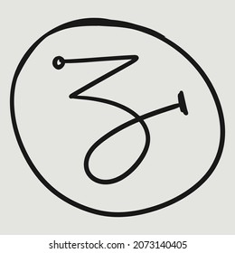 Hand drawn doodle magic symbol icon, editable vector file for all of your graphic needs.