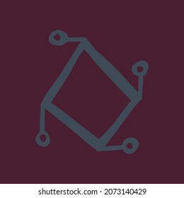 Hand drawn doodle magic symbol icon, editable vector file for all of your graphic needs.