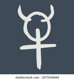 Hand drawn doodle magic symbol icon, editable vector file for all of your graphic needs.