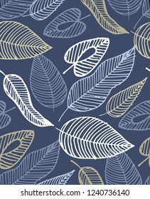 Hand drawn doodle pattern background - abstract background, fabric, wallpaper