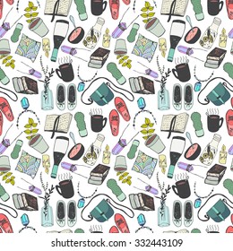 Hand drawn doodle sketch fashion clother illustration. Cute overlays for your blog posts photos.