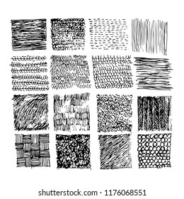 Hand drawn doodle sketch line