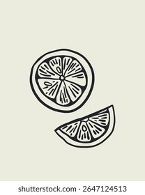Vetor desenhado à mão doodle esboço conjunto com limões, coquetéis cítricos e garrafa de limoncello em estilo mediterrâneo vintage. Ilustração de comida e bebida de verão italiana, coleção dolce vita.
