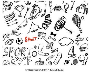 Hand Drawn Engraved Icons Squids Delicious Stock Vector (Royalty Free ...