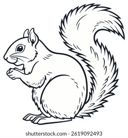 Hand Drawn Doodle Style Animals, Birds, and Fish Vectors