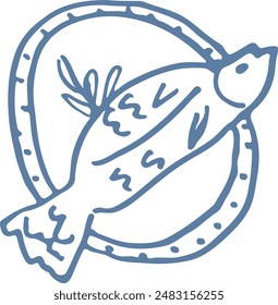Dibujado a mano Doodle Vector Euro minimalista Abstractas Motivos de arte de tendencia eurosummer lindo Mediterranean sketch fashion