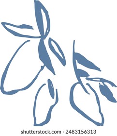 Dibujado a mano Doodle Vector Euro minimalista Abstractas Motivos de arte de tendencia eurosummer lindo Mediterranean sketch fashion