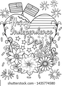 459 Coloring page memorial day Stock Vectors, Images & Vector Art ...