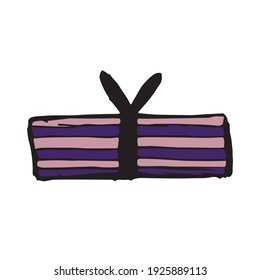 Hand drawn drawing of gifts vector illustration