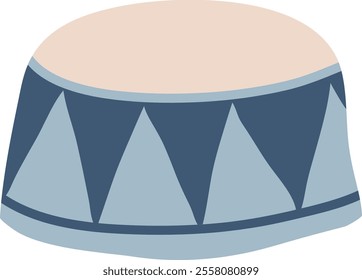 Hand Drawn Drum Vector Illustration