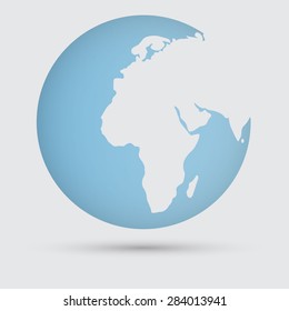 Hand drawn earth