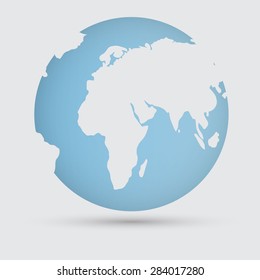 Hand drawn earth