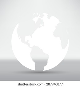 Hand drawn earth