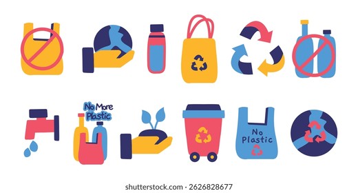 Hand Drawn Eco Friendly Symbol Illustration