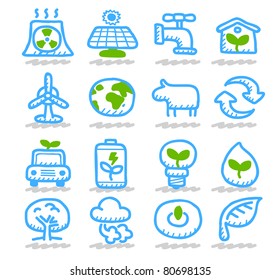 Hand drawn Eco Icon