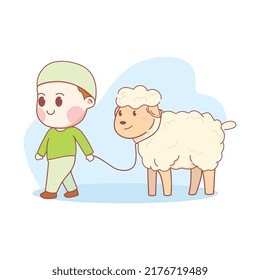 Hand Drawn Eid Al Adha Art Illustration