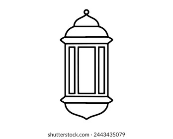 Hand Drawn Eid Al Fitr Lantern