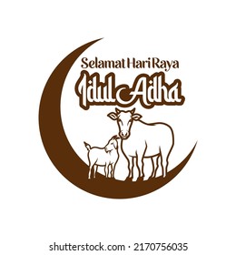 Hand drawn eid al-Adha vector background