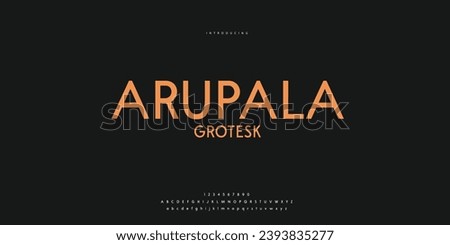 Hand drawn elegant alphabet letters font and number. Classic Lettering Minimal Fashion Designs. Typography modern Sen serif fonts regular decorative vintage concept. vector illustration
