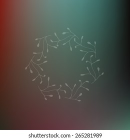 Hand drawn element for design greeting cards, textile, wrapping paper, interior decoration etc