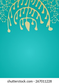 Hand drawn element for design.Template for greeting and invitation, save the date cards