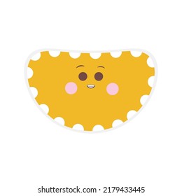 Hand drawn emoji with expression