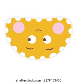 Hand drawn emoji with expression