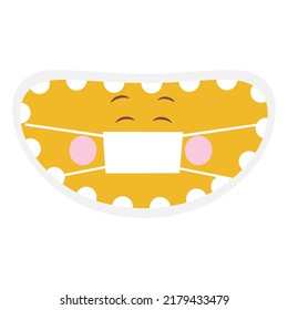 Hand drawn emoji with expression