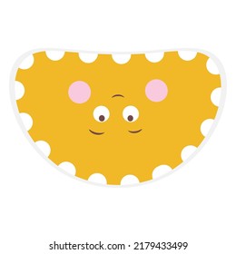 Hand drawn emoji with expression
