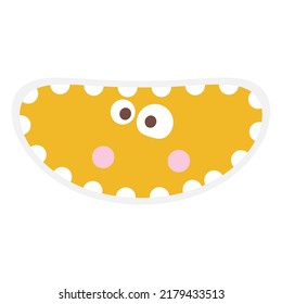 Hand drawn emoji with expression