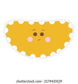 Hand drawn emoji with expression