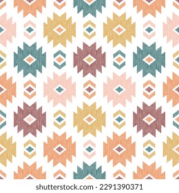 Hand drawn ethnic seamless pattern. Folk motif for wrapping paper, wallpaper, fabric, carpet, textile, embroidery. 