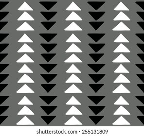 Hand drawn ethnic seamless pattern