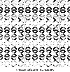 Hand drawn ethnic seamless pattern, vector