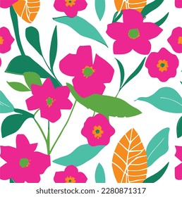 Hand drawn exotic conceptual abstract botanical print. This is an editable vector eps file.