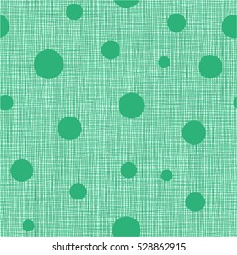 Hand drawn fabric texture seamless pattern. Vector graphics.
