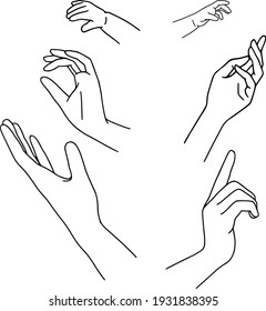 Drawing Hands Holding Images Stock Photos Vectors Shutterstock