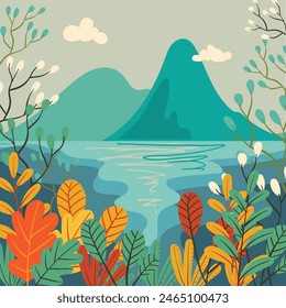 Hand drawn Fantasy art vector Illustration