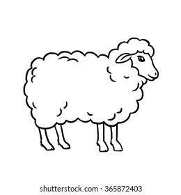 Sheep Stock Vector (Royalty Free) 719989777