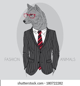 85 Wolf dressed suit Images, Stock Photos & Vectors | Shutterstock