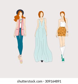 Fashion Figure Images, Stock Photos & Vectors | Shutterstock