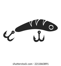 Hand drawn Fishing lure vector illustration