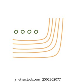 Hand Drawn Flat Abstract Shape Collection